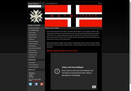 Militaria Collectors Network - The Internet Guide to buying and collecting Militaria.